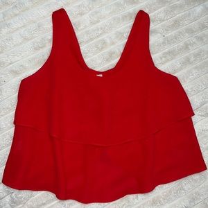 Paper Crane Open Back Tank Top size S